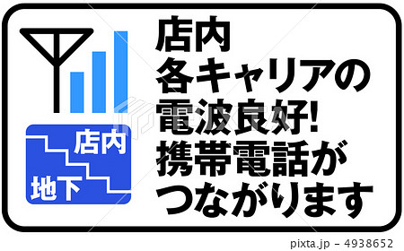 携帯電話・電波状況-19 4938652