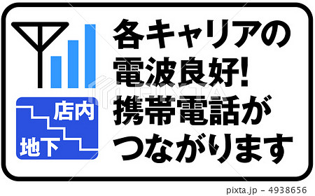 携帯電話・電波状況-23 4938656