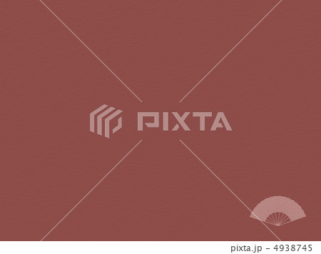 日本伝統の色：小豆色（横） 4938745