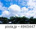 夏の雲と緑 4943447