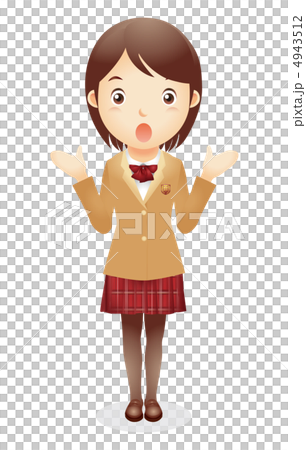 女子学生イラスト 女子学生イラスト 4943512