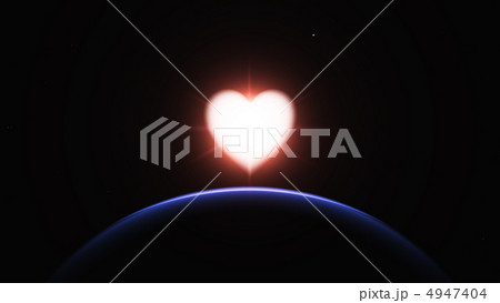 ハートと惑星 4947404