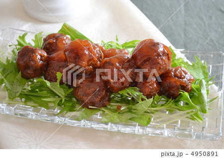 肉団子の甘酢あんかけ 4950891