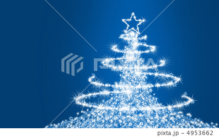 Abstract fur-tree blue Abstract fur-tree blue 4953662