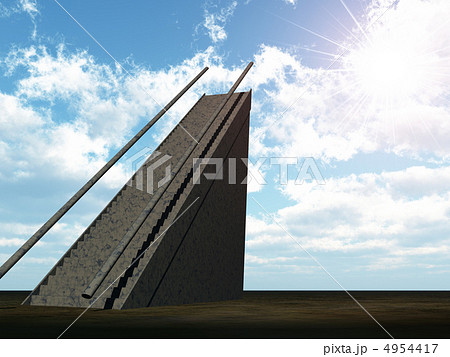 marble ladder in the sky 4954417
