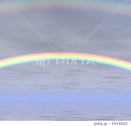 Rainbow in haze 4954602