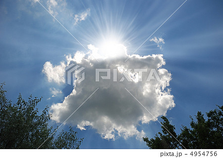 sun beams and cloud sun beams and cloud 4954756