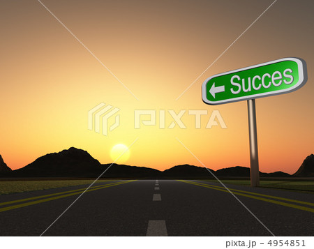 signpost on road 4954851