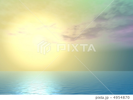 Yellow majestic sunset 4954870