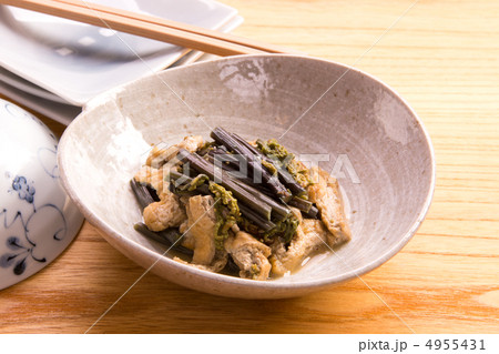 わらびと薄揚げの煮もの わらびと薄揚げの煮もの 4955431