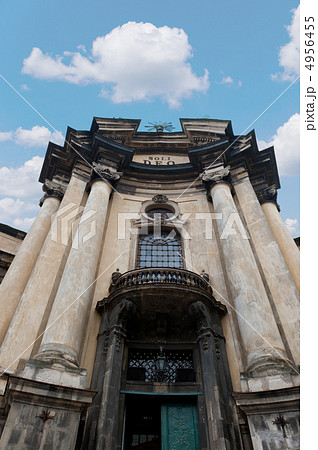 The exterrier of ancient church 4956455