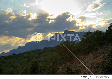The sky and mountains 4956705