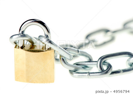 The lock with chain The lock with chain 4956794