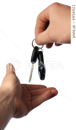 Transfer of keys from car. The isolated sheaf of keys from the c 4956921
