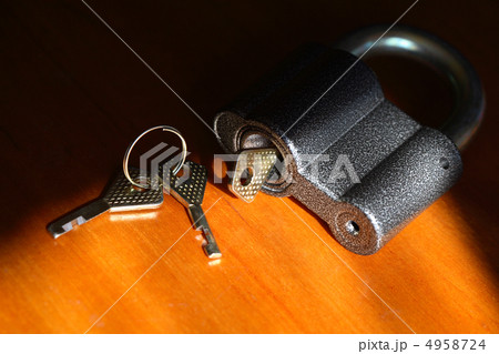Padlock And Keys 4958724