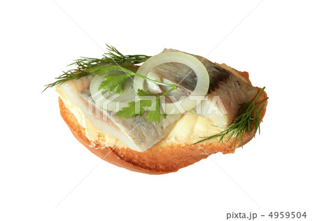 Sandwich With Herring 4959504