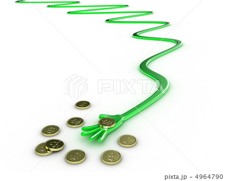 The hand with money 4964790