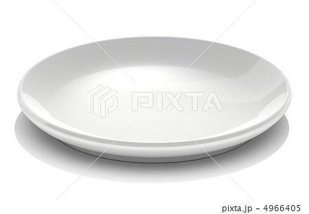 食器類 お皿 皿のイラスト素材 4966405 Pixta