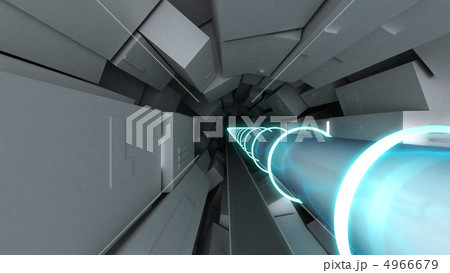 Hadron collider tunnel 4966679