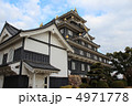 冬の青空と岡山城 4971778