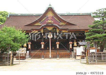 京都　北野天満宮　拝殿 4973319