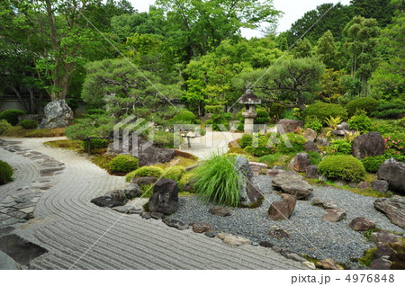 京都 妙満寺 雪の庭 京都 妙満寺 雪の庭 4976848