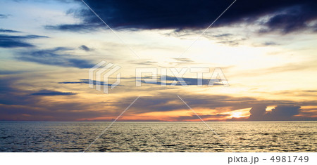 Sunset over Andaman Sea Sunset over Andaman Sea 4981749