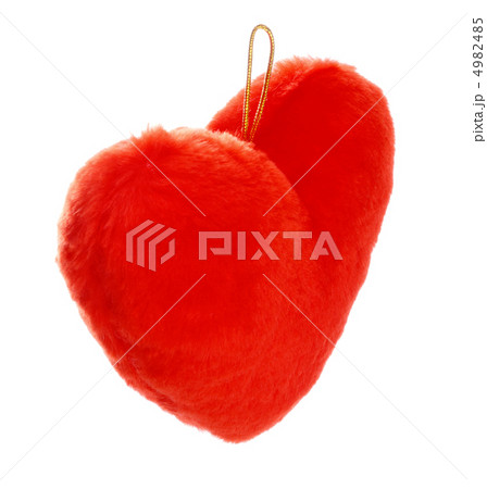 red heart shaped pillow 4982485