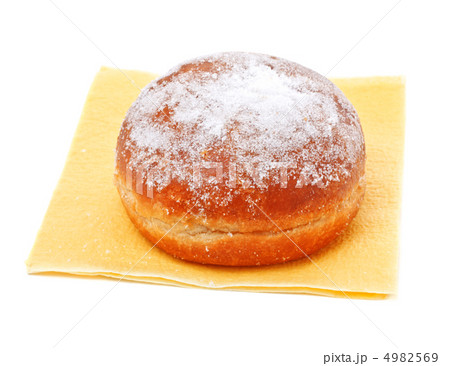 donut in powdered sugar 4982569