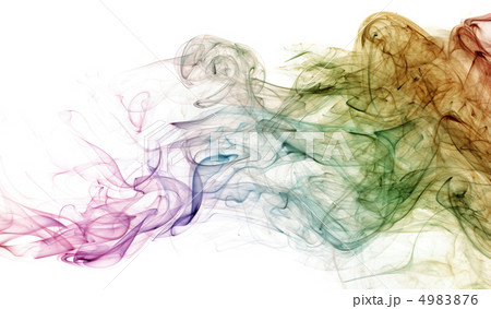 Color Smoke On White 4983876