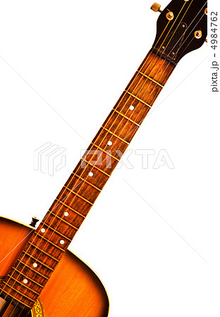 acoustic guitar fretboard 4984762