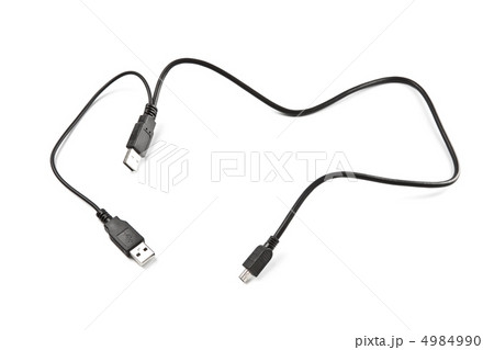 two usb and mini-usb cable 4984990