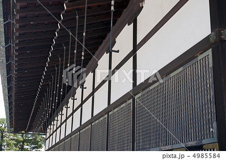 京都御所　小御所の半蔀 4985584