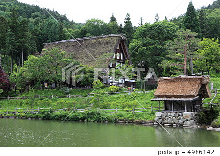 江戸時代の山村風景 4986142