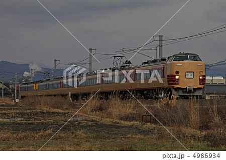 大糸線　１８３・１８９系団体 4986934