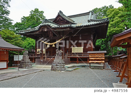 桐生散歩・桐生天満宮　拝殿 4987556