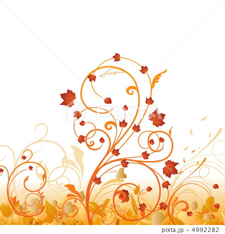 Autumn floral ornament 4992282