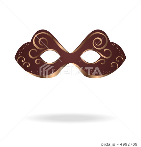 realistic carnival or theater mask isolated 4992709