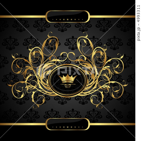 gold vintage for design packing 4993311
