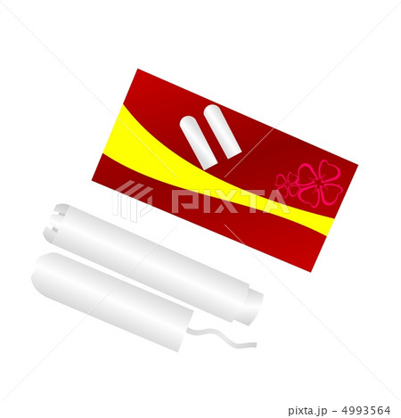 Realistic illustration packing of tampons is isolated on white b 4993564