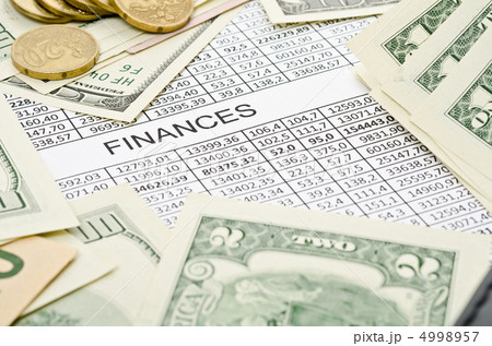 Money and chart Money and chart 4998957