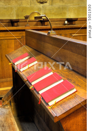 Hymnal books in choir chapel. Hymnal books in choir chapel. 5001930
