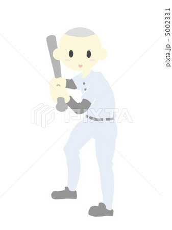 野球少年のイラスト素材
