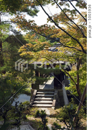 修学院離宮　上離宮の千歳橋 5003936