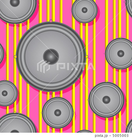 Speakers seamless background. Speakers seamless background. 5005003