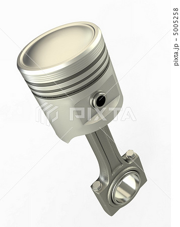 Piston and conrod. 3d 5005258