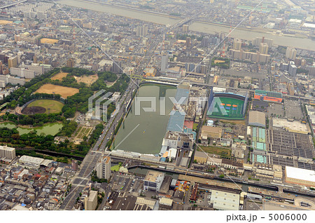 住之江競艇場を空撮 5006000