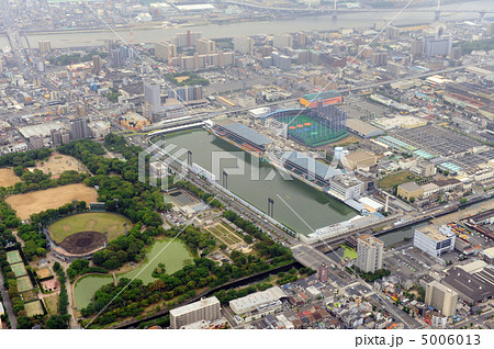 住之江競艇場を空撮 5006013