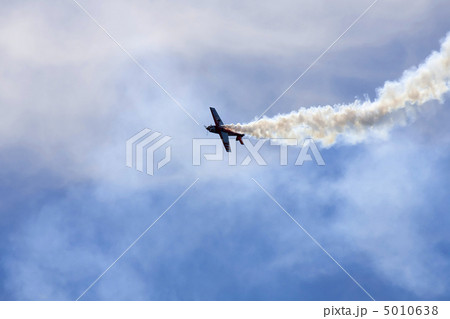 A plane performing in an air show A plane performing in an air show 5010638