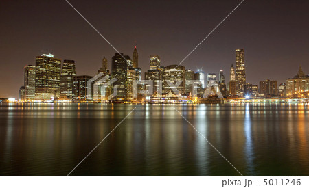 Manhattan skyline at Night Lights Manhattan skyline at Night Lights 5011246